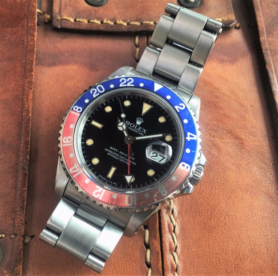 Annonce occasion, vente ou achat '1991 ROLEX GMT 16700 WITH BOX AND PAPERW'