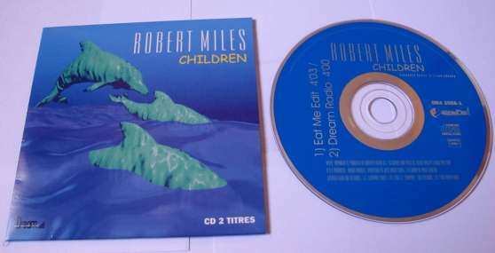 Annonce occasion, vente ou achat 'CD 2 titres Robert Miles - Children'