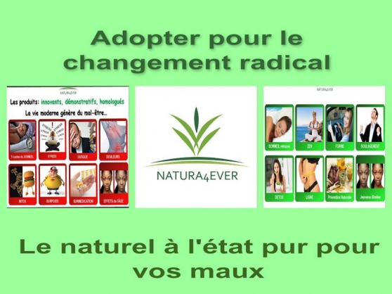 Annonce occasion, vente ou achat 'Devenez Distributeur Natura4ever'