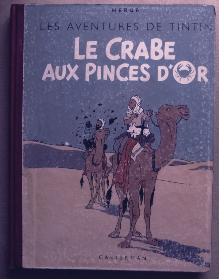 Annonce occasion, vente ou achat 'alb tintin le crabe eo 1943 A 22'