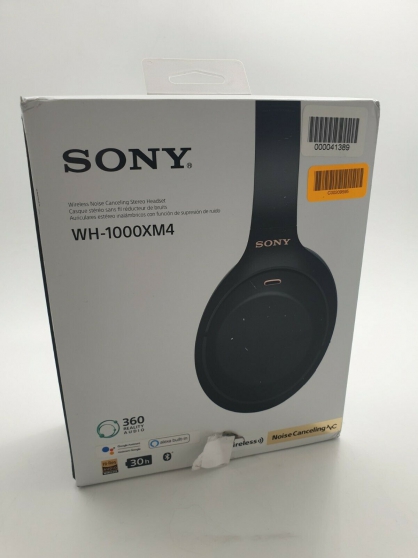 Annonce occasion, vente ou achat 'Casque sans fil Sony WH-1000XM4'