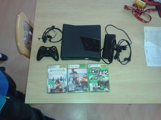 Annonce occasion, vente ou achat 'Xbox 360 Elite + 1 Ans Xbox Live + Jeu'