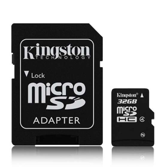 Annonce occasion, vente ou achat 'carte SD HC KINGSTON 32gb+adaptateur'