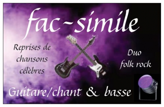 Annonce occasion, vente ou achat 'Duo Fac-Simil en concert gratuit'
