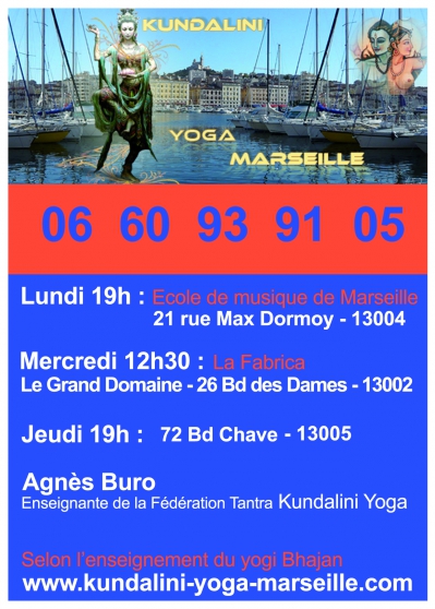 Annonce occasion, vente ou achat 'Kundalini Yoga  Marseille'