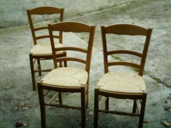 Annonce occasion, vente ou achat '5 chaises en paille'