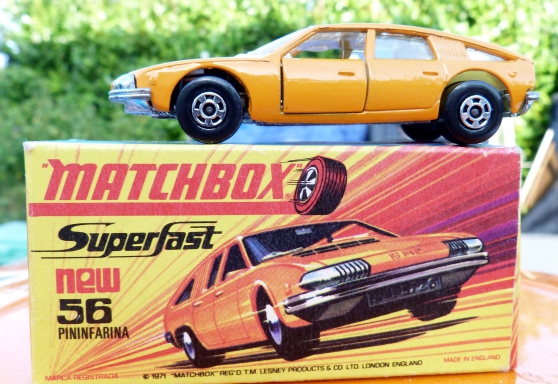 Annonce occasion, vente ou achat 'matchbox superfast new56 1800 pininfarin'