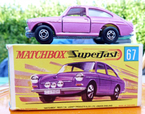 Annonce occasion, vente ou achat 'matchbox superfast n67 volkswagen 1600'