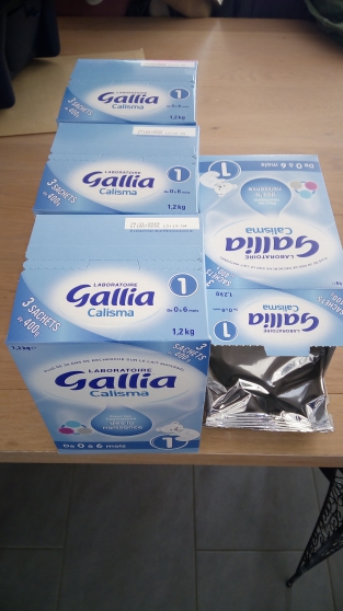 Annonce occasion, vente ou achat 'Lot de Lait Galia Calisma 1 - 4 kilos'