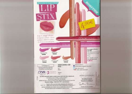 Annonce occasion, vente ou achat 'lip stix'