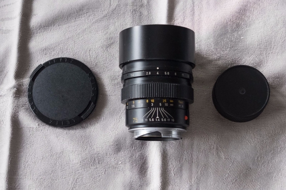 Annonce occasion, vente ou achat 'Objectif Leica Summilux M 75 mm f: 1.4'