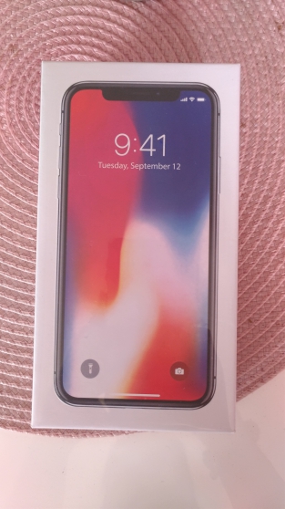 Annonce occasion, vente ou achat 'IPHONE X 256GB Gris sideral'