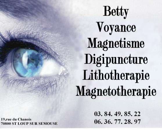 Annonce occasion, vente ou achat 'VOYANCE MAGNETISME DIGIPUNCTURE MAGNETHO'