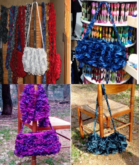 sacs fait main en coton ou laine