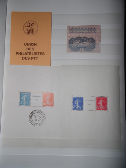 Suite à héritage collection timbres