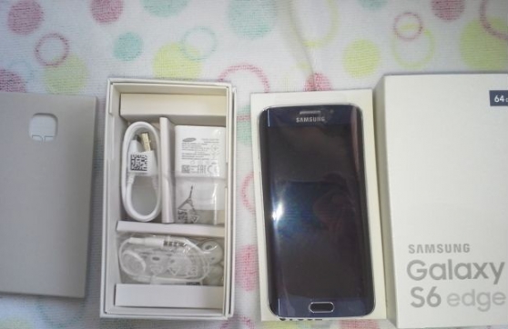 Samsung Galaxy S6 EDGE noir