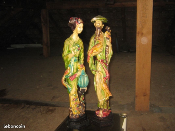 2 Statuettes chinoises