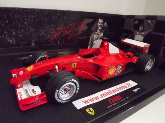 Annonce occasion, vente ou achat 'F1 1/18 Ferrari F2001 m.Schumacher 2001'