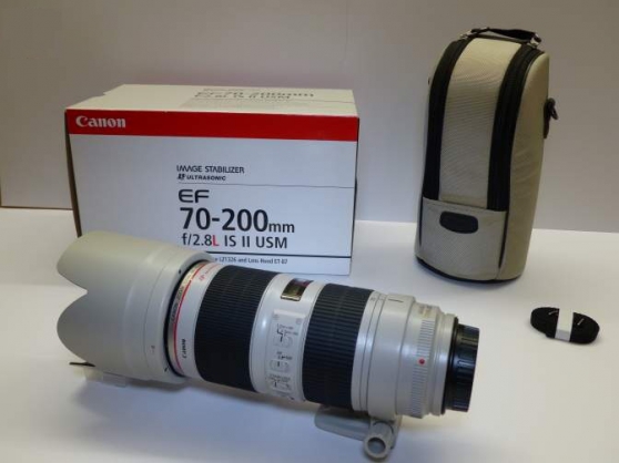 Annonce occasion, vente ou achat 'CANON EF 70-200mm f/2.8 L IS II USM'