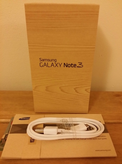Annonce occasion, vente ou achat 'SAMSUNG GALAXY NOTE 3 - NEUF'