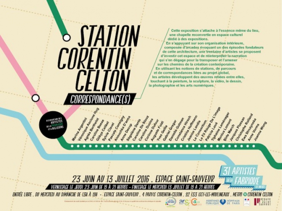 Expo : Corentin Celton Correspondance(s)