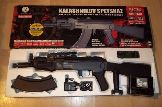 Annonce occasion, vente ou achat 'Kalash Spetsnaz 1.4 j airsoft+red dot'
