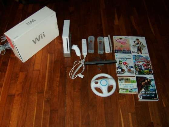 Annonce occasion, vente ou achat 'Wii + manettes + jeux'
