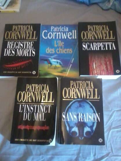 Annonce occasion, vente ou achat '5 livres Patricia Cornwell'