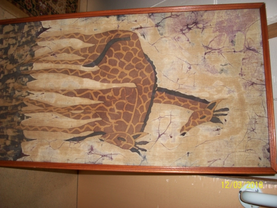 cadre girafes