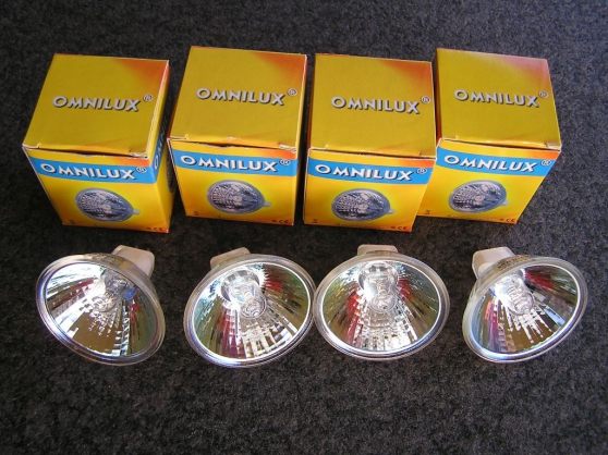 Annonce occasion, vente ou achat '4 ampoules halognes Omnilux 120V/250W'