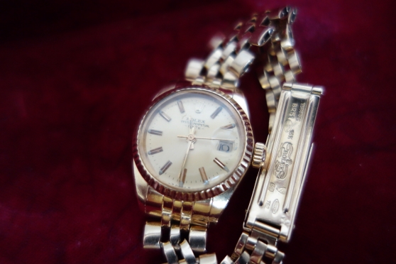 Annonce occasion, vente ou achat 'montre Rolex Oyster tout or'