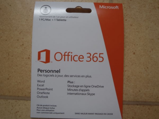 Annonce occasion, vente ou achat 'Office 365 pour Windows'
