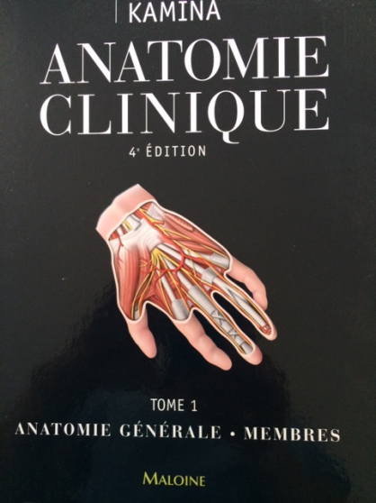 Annonce occasion, vente ou achat 'Anatomie clinique T1 Kamina'