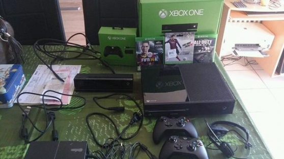 Annonce occasion, vente ou achat 'Xbox One 500GB + 2 jeux + 2 manettes + L'