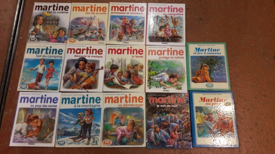 Annonce occasion, vente ou achat 'Livres Martine et juliette'