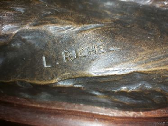 Annonce occasion, vente ou achat 'bronze louis rich berger allemand'