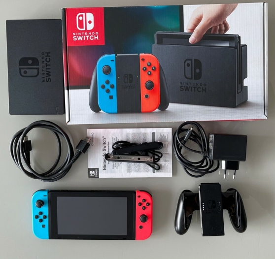Nintendo Switch avec accessores