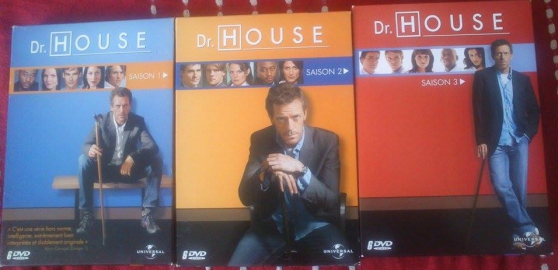 Dr. House saisons 1 à 3 bon état