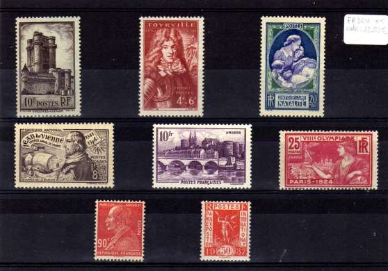 Annonce occasion, vente ou achat 'Lot de timbres neufs de France FR2601'