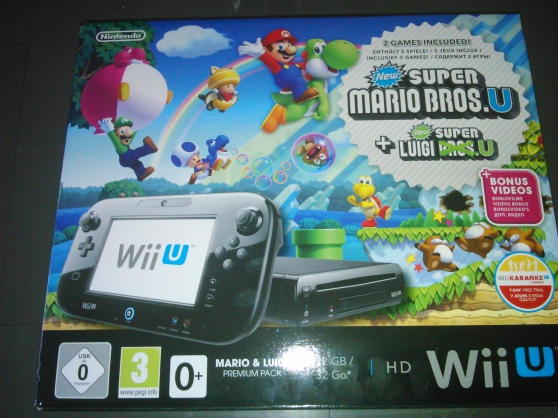 Annonce occasion, vente ou achat 'Console Wii u'