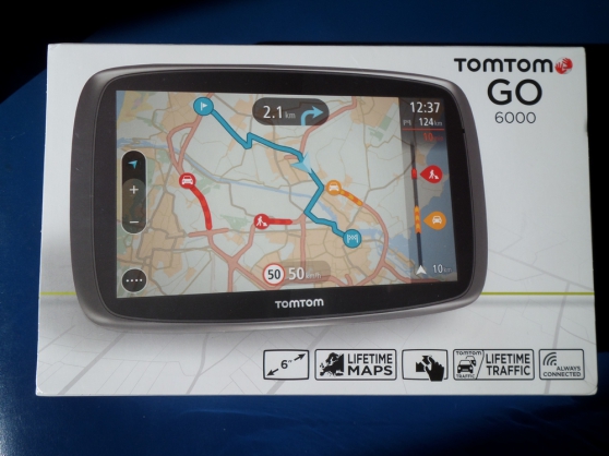 Annonce occasion, vente ou achat 'TOMTOM GO 6000 GPS, tactile, cartes 3D'