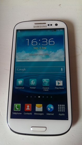 Annonce occasion, vente ou achat 'Samsung Galaxy S3 16Go TBO (urgent)'