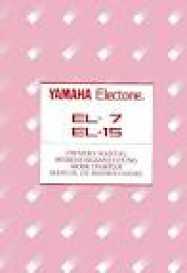 Annonce occasion, vente ou achat 'Yamaha Electone EL-7 EL-15 Owner\'s Manua'