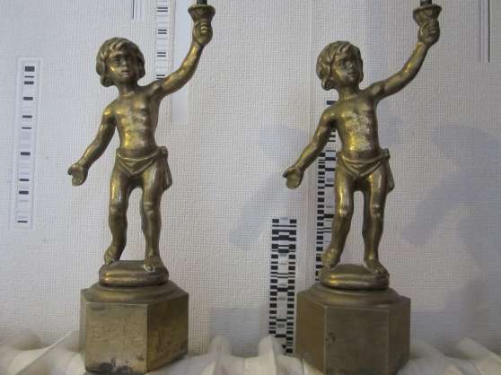 Annonce occasion, vente ou achat '2 anciennes lampes en bronze'