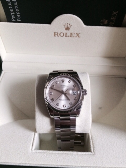 Annonce occasion, vente ou achat 'Rolex oyster perpetual date 34mm'