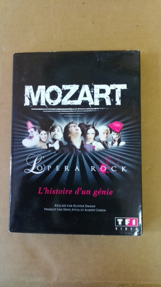 Annonce occasion, vente ou achat 'DVD Mozart l\'Opra Rock'
