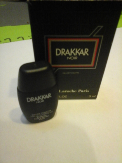 Annonce occasion, vente ou achat 'miniature parfum drakkar noir'