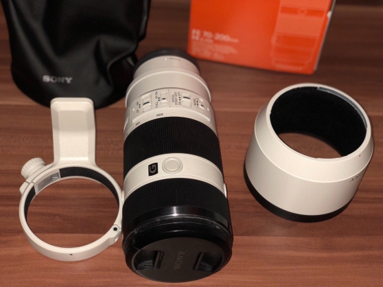 Annonce occasion, vente ou achat 'Sony Alpha SEL70200G 70-200 mm f/4.0 OSS'