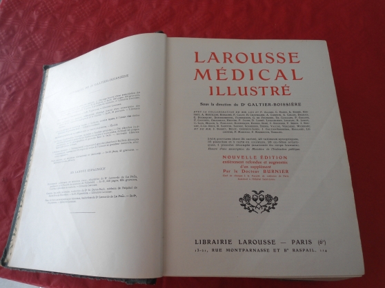 Annonce occasion, vente ou achat 'Larousse mdical illustr'