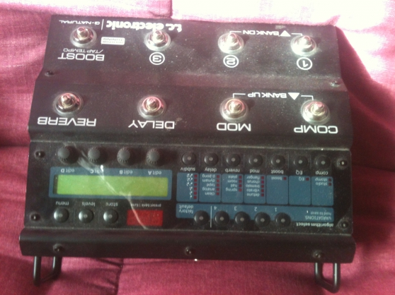 Annonce occasion, vente ou achat 'Tc electronic pdale effet guitare/voix'